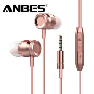 ANBES Colorful Metal Headphones